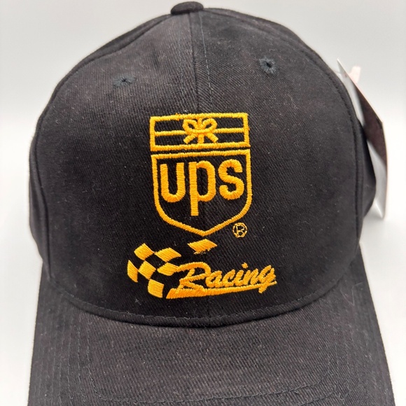 UPS Gold Checkered Logo Dale Jarrett #88 NASCAR Racing Collectible Hat - Picture 2 of 10